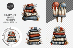 Americana Patriotic Summer Clipart,Patriotic Summer PNG Product Image 1