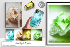 Digital Paper Amethyst Crystal Product Image 1