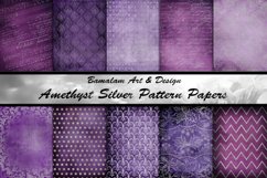 Amethyst Silver Vintage Papers Product Image 1