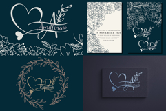 The 10 in 1 Monogram Font Bundle Product Image 10