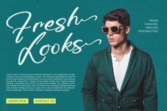 Amlerish Stagnate - Bold Handwritten Font Product Image 5