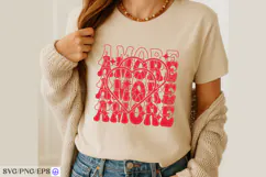 Valentine Cupid Amore SVG PNG T-shirt Design Product Image 4