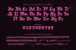Amortem - A Lovesick Gothic Blackletter Font Product Image 3
