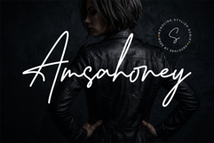 Amsahoney - Monoline Stylish Script Product Image 1