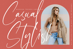 Amsterdam Silhouete - Modern Script Font Product Image 7