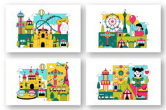 10 Amusement Park Illustration Product Image 3
