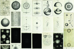 18th Cent Astrology Book Pages 32 Vintage Science Images Product Image 2