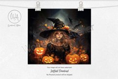 Halloween Witch sublimation tumbler design png Product Image 2