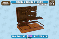 Phone Docking Station | Desk Tray Organizer | Watch Stand Product Image 2