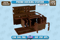 Phone Docking Station | Desk Tray Organizer | Watch Stand Product Image 2