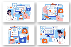 10 Medical Anamnesis Consultation Illustration Product Image 3