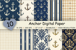 anchor digital paper, anchor pattern, anchor seamless pattern, nautical anchor pattern, rope pattern, maritime emblem pattern, anchor wallpaper design, sailor pattern, nautical scrapbook paper, anchor printable paper, coastal craft paper, anchor stripe pa