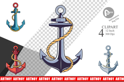 Anchor Rope Clipart Product Image 1