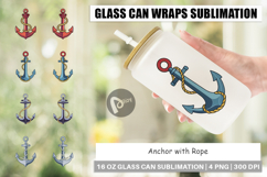 Glass Can Anchor Rope Product Image 1