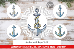 Wind Spinner Anchor Rope Product Image 1