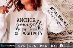 Anchor Yourself In The Harbor Of SVG, Sleeve SVG Design Product Image 3