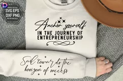 Anchor yourself in the journey of Sleeve SVG Product Image 1