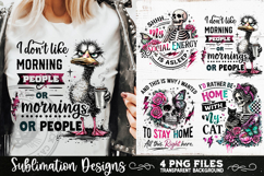 Antisocial Sarcastic PNG Funny Sublimation 4 Designs Product Image 6