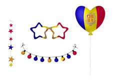 National, Patriotic Party Bundle. Andorra Product Image 4