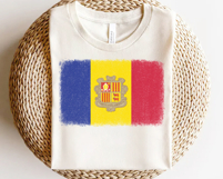 Andorra flag PNG, Sublimation Designs for Shirts, Mugs Product Image 3