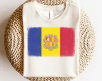 Andorra flag PNG, Sublimation Designs for Shirts, Mugs Product Image 3