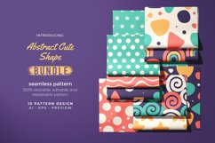 Abstract Cute Shape - Seamless Pattern Product Image 1