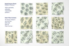 Hand Drawn Floral - Seamless Pattern Product Image 2