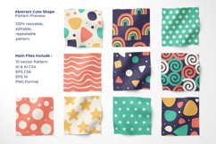 Abstract Cute Shape - Seamless Pattern Product Image 2