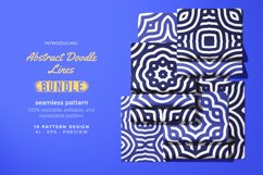 Abstract Doodle Lines - Seamless Pattern Product Image 1