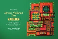 African Traditional Tribe - Seamless Pattern Product Image 1