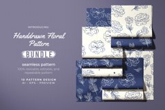 Handdrawn Floral - Seamless Pattern Product Image 1