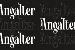 Angalter - Modern Display Font Product Image 15