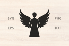 Angel spread wings SVG Product Image 1