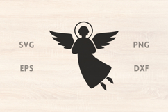 Christmas Angel Halo SVG Product Image 1