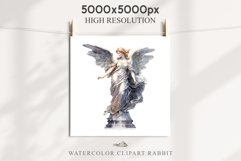 Angel Antique Statue Victorian Religion Clipart PNG Scrapbooking Nursery Watercolor Transparent wedding invitation designs sublimation printable digital bloom watercolor religion, Greek Angel Statue clipart, sublimation nursery drawing, wedding invitation
