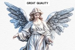 watercolor religion, Greek Angel Statue clipart, sublimation nursery drawing, wedding invitation Angel Antique Statue Victorian Religion Clipart PNG Scrapbooking Nursery Watercolor Transparent wedding invitation designs sublimation printable digital bloom