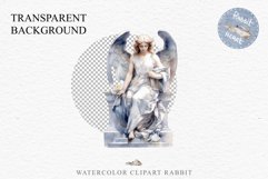 Angel Antique Statue Victorian Religion Clipart PNG Scrapbooking Nursery Watercolor Transparent wedding invitation designs sublimation printable digital bloom watercolor religion, Greek Angel Statue clipart, sublimation nursery drawing, wedding invitation