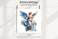 Angel Antique Statue Victorian Religion Clipart PNG Scrapbooking Nursery Watercolor Transparent wedding invitation designs sublimation printable digital bloom watercolor religion, Greek Angel Statue clipart, sublimation nursery drawing, wedding invitation