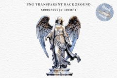 Angel Antique Statue Victorian Religion Clipart PNG Scrapbooking Nursery Watercolor Transparent wedding invitation designs sublimation printable digital bloom watercolor religion, Greek Angel Statue clipart, sublimation nursery drawing, wedding invitation