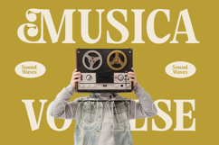 Angel &amp; Bunda - Groovy Serif Display Product Image 6