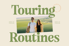 Angel &amp; Bunda - Groovy Serif Display Product Image 11