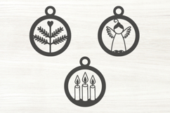 Christmas Ornaments SVG Bundle 100 items Product Image 3