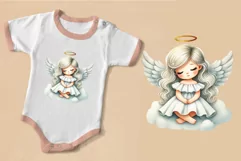 Angel Cartoon Cute. Clipart, PNG. Product Image 4