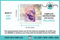 Angel Gift Box SVG 3D Christmas Paper Gift Box with Angel Product Image 6