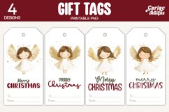 angel gift tags