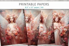 Angel Junk Journal, Printable Paper Product Image 1