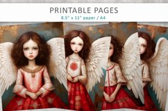 Angel Junk Journal, Printable Page Product Image 1