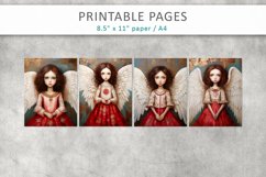Angel Junk Journal, Printable Page Product Image 2