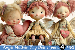 Angel Mother Day Doll clipart Product Image 1
