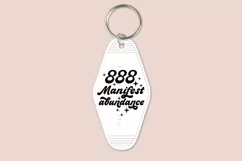 angel number motel keychain cutting files SVG DXF PNG EPS digital files instant download